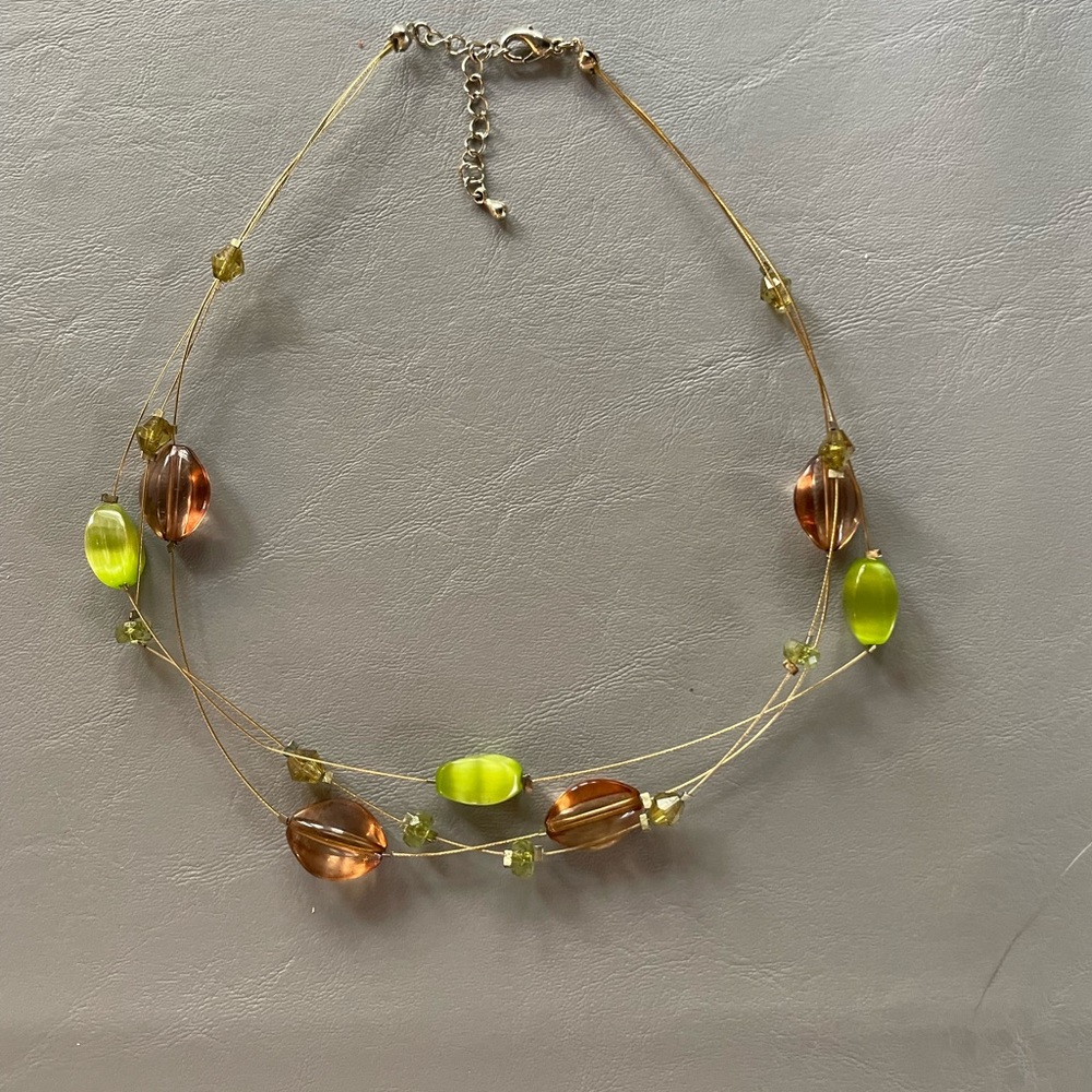 Chocker style necklace.